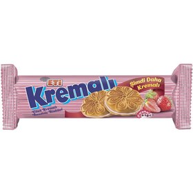 Resim Eti Çilek Kremalı Bisküvi 61 G 