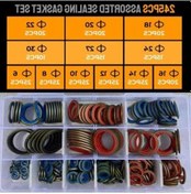 Resim Pazly 245 Adet Kombinasyon Contası M6-m16 Sızdırmazlık Farklı Boyut 