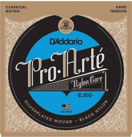 Resim D'addario Ej50 Klasik Gitar Tel Seti. Pro-Arte. Sılverplated Woun 