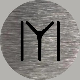 Resim CRF Reklam Promosyon Matbaa Kayı Boyu Iyı Logo Gerçek Metal Logo Yuvarlak Arkası Yapışkanlı 5 cm 1 Adet 