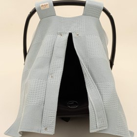 Resim Puset Örtüsü - Tek Taraflı - Mint Waffle 