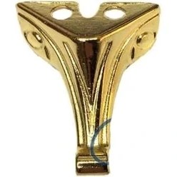 Resim Moda Ahşap Sandık Ayağı, Kutu Ayak 2,5 cm - Sarı, 100 Adet 