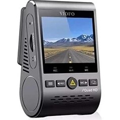 Resim Uray Home A129 Plus 2k 1440P Quad Hd Wifi Gps'li Araç Kamerası 