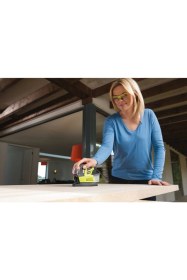 Resim Ryobi RPS100-SA20 Titreşimli Zımpara + 20x Zımpara Kağıdı 100 W 