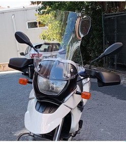 Resim Bmw F650gs 2002 2006 Tur Camı Seffaf Cam Yükseklik 50cm X Üst Genişlik 31cm 
