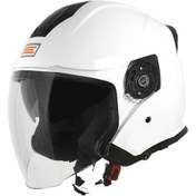Resim Origine Palio 2.0 Solid Açık Motosiklet Kaskı-66 Beyaz 