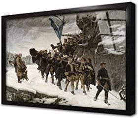 Resim Karl ın Eve Götürülmesi Çerçeveli Cam Tablo 20x30 cm CB22603 