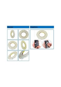Resim 5 MM/50mt Çift Taraflı Bant Ekran Cam Kasa Tamir Bantı-şeffaf 