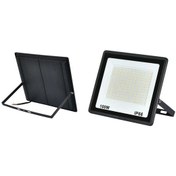 Resim Kosona 100w Led Sokağa Açık Işık - Su Geçirmez 3000k-6000k Beyaz Işık, Stadyum/tünel/agac Aydınlatma, 220v Smd2835 Teknoloji Siyah 