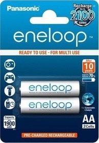 Resim Panasonic Eneloop 1900mAh Şarjlı AA Pil 