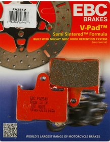 Resim 2001-2006 Suzuki Gsx-R 1000 Arka Fren Balatası Ebc Fa254V Yarı Si 