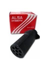 Resim Unıversal Tir Römork Fişi Erkek En Tipi 7'li Plastik Mavi Vidalı - Alsa-03rf0602 