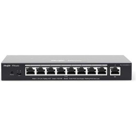 Resim Ruıjıe 8port 120w Full Poe Reyee Rg-es209gc-p Gıgabıt Yönetilebilir Switch Masaüstü 