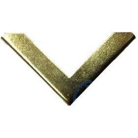 Resim Hobi El İşçiliği İçin 500adet 23x40mm Maksi Sarı Albüm Kitap Dosya Köşe Süsü Seti Renkli 