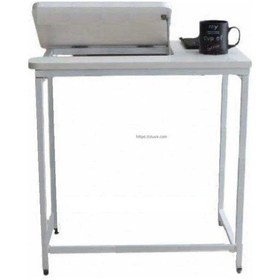 Resim Zizuva Zizuva Tasarım Beyaz Portatif Taşınabilir Çalışma Masası 