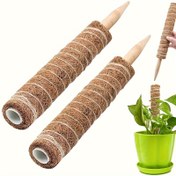 Resim 1 adet, Bitki Yosunu Coir Direği Bükülebilir Bitkiler Monstera Tırmanma Desteği Uzatma Palmiye Sarma İç Mekan Balkon Bahçe Avlu Çiçek Dekoru Gerçek El Yapımı Yosun Çubuğu Saksı Bitkileri İçin, İç Mekan Tırmanma Bitkileri Direkleri 
