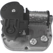 Resim 1pc Vintage Tarzı Müzik Kutusu Mekanik Anahtar Kiti - Dayanıklı Metal Yapı, Manuel Sarma, Elektrik Gerektirmez, DIY Projeleri, Ev Dekoru ve Benzersiz Hediye Verme için İdeal 
