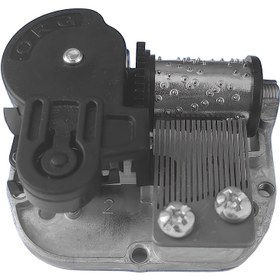 Resim 1pc Vintage Tarzı Müzik Kutusu Mekanik Anahtar Kiti - Dayanıklı Metal Yapı, Manuel Sarma, Elektrik Gerektirmez, DIY Projeleri, Ev Dekoru ve Benzersiz Hediye Verme için İdeal 