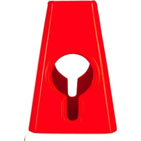 Resim Ultra Kedi Gözlü Trafik Konisi Ağırlıklı 60 Cm Trafik Dubası N11.29 