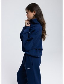 Resim Ravel Fermuarlı Detay Lacivert Eşofman Takım Lacıvert 