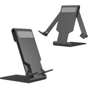 Resim CoverZone Katlanabilir Hafif Masaüstü L315 Kaymaz Taban Telefon Standı 
