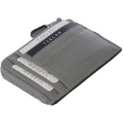 Resim Gri Deri Unisex Kredi Kartlık - S1KK00000265-H1Y 