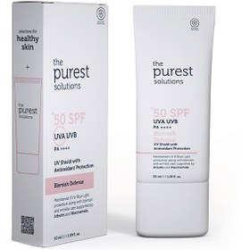 Resim The Purest Solutions Leke Karşıtı Renkli Spf 50 Güneş Koruyucu Krem 50 ml 
