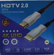 Resim OEM Hdtv 2.0 60hz Aoc (active Optical Cable) 4k Uhd Hdmı Kablo 40 Metre 