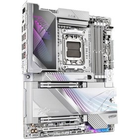 Resim Gigabyte X870e Aorus Master X3d Ice Wıfı-7 Am5 Ddr5 9000mhz Oc Aaaa11gıg0051 