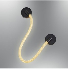 Resim Özcan Aydınlatma 3240-apl1-19 Yatay Hortum Aplik Siyah 