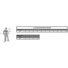 Resim 5.11 Traverse 2.0 Pantolon Grı (475455633) Çok Renkli 
