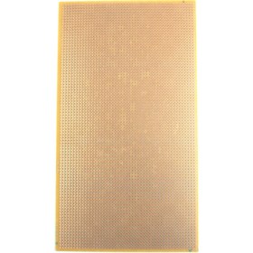 Resim Robotistan 13x23 cm Delikli Pertinaks (Bakır) Tek Yüzlü 