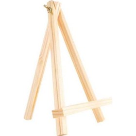 Resim Ulzyvf Taşınabilir Ahşap Tripod Şövale - Ayarlanabilir Masaüstü Telefon Askısı Diğer 