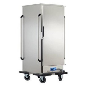 Resim Öztiryakiler Isıtmalı Banket Arabası Oba 70182. 304 Kalite 11 GN 2/1-100 Kapasite 50-80 C 910x827x1816 MM 