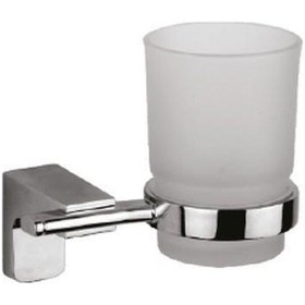 Resim Deppot F1 Diş Fırçalık Krom - Şeffaf 