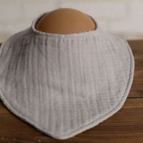 Resim Olivo Mini Yenidoğan Bebek Fular/Önlük 4 kat müslin 