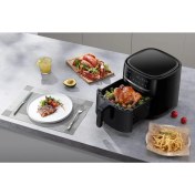 Resim Xiaomi Airfryer Xl 1500 W 6 Lt, 4.6 kg 6 Program, Yağsız Sıcak Hava Fritözü, Siyah 