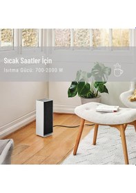 Resim Stadler Form Sam Wifi Fanlı Isıtıcı, Ptc Seramik Isıtıcı, Termostat, 4 Güç Seviyesi, Enerji Tasarruflu, Sessiz 
