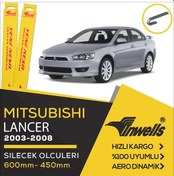 Resim Mitsubishi Lancer Muz Silecek Takımı 2003-2008 İnwells 