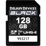 Resim Delkin Devices 128GB Black Uhs-Iı (V90) Sdxc Hafıza Kartı 
