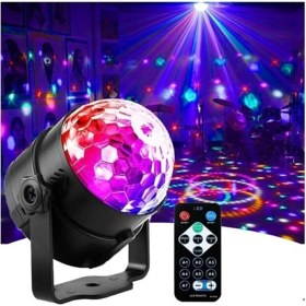 Resim Pazariz Sese Duyarlı Parti Işıkları Disko Topu , LED 2 Si 1 Rgb 7 Renk Ev Tipi Dj Ekipmanı Flaş Işıgı 
