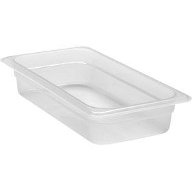 Resim Polipropilen GN Küvet 1/3 - Yarı Saydam - Yükseklik: 65 mm | CAMBRO - (6 adet) 