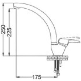 Resim Gms Lale Mix Kuğu Lavabo Musluk Bataryası La101 