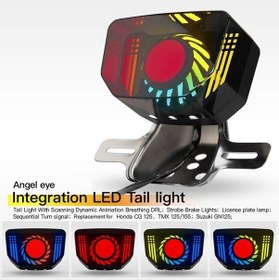 Resim Ebitda Suzuki Gn İçin Nefes Alan Drl Led Arka Lambası, Fren Strobe, Animasyonlu 