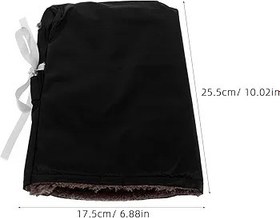 Resim UKCOCO 2 Adet Scooter Sap Eldiveni: Gidona Kılıflar, Kış Motosikleti, ATV El Isıtıcıları - Scooter, Kar Motosikletleri için Rüzgar Geçirmez Eldivenler 