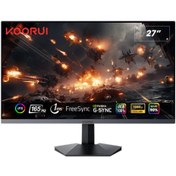 Resim Koorui 27" Gn06 Ips 1ms 165hz Hdmı, Displayport G-sync, Freesync Vesa 1080p Gaming Siyah Monitör 