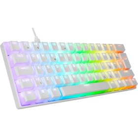 Resim Everest Brıar Rgb Red Swıtch Mekanık Gamıng Klavye-Beyaz 