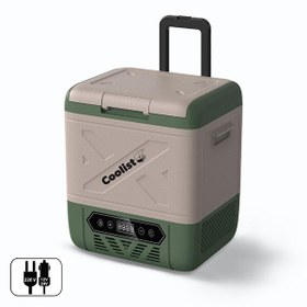 Resim Coolist CLK18W 12/24Volt/ 220Volt 18 L Kompresörlü Tekerlekli Outdoor Oto Buzdolabı 