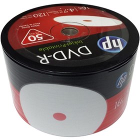 Resim Hp DVD-R 4,7gb-120min 16x 50 li Shrink 