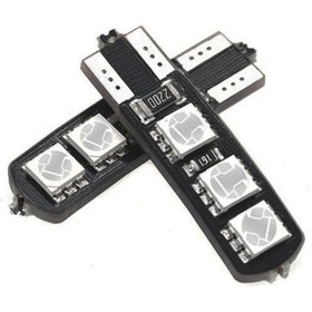 Resim T10 Canbus Smd 5050 6 Ledli Evrensel Sarı LED Takım 